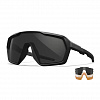 Очки защитные Wiley X WX Citadel (Frame: Matte Black, Lens: Clear/Grey/Light Rust)
