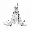 Мультитул LEATHERMAN Wave Plus Stainless 18 инстр., 7,4/10 см, чехол нейлон, box