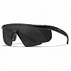 Очки защитные Wiley X Saber Advanced (Frame: Matte Black, Lens: Smoke Grey)