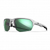 Очки защитные Wiley X WX Jakl (Frame: Polished White, Lens: Polarized - Green Mirror)